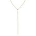 Diamond Infinity Station Y Necklace