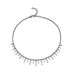 Mixed Shaped Diamond Tiara Necklace