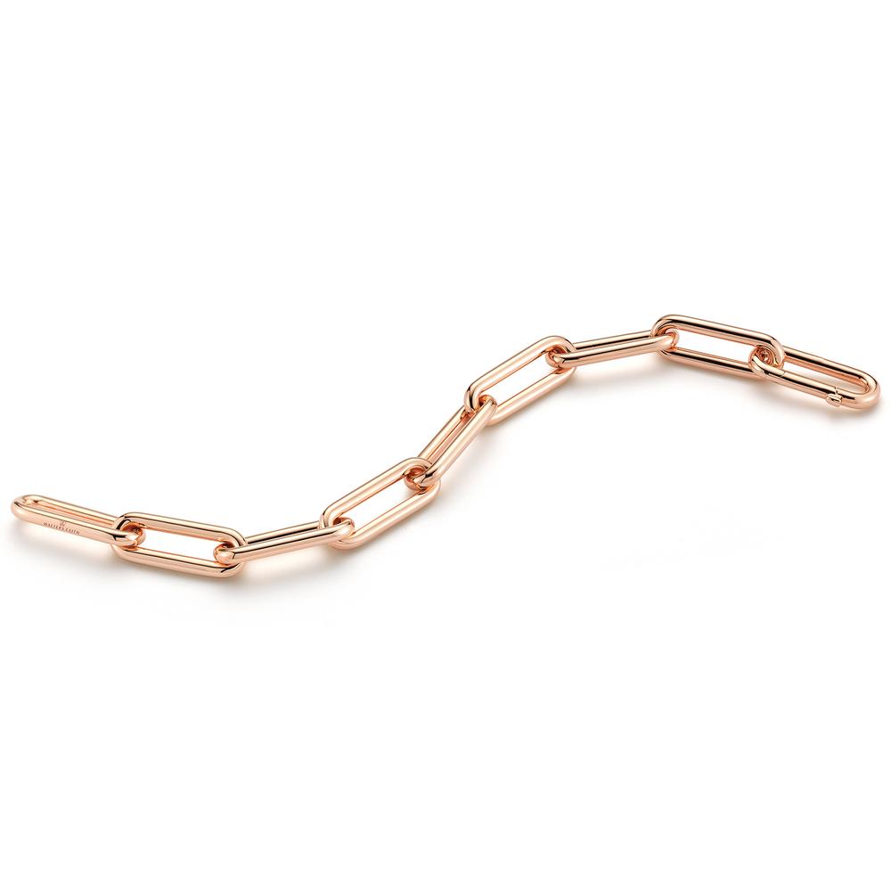 Saxon Elongated Chain Link Bracelet