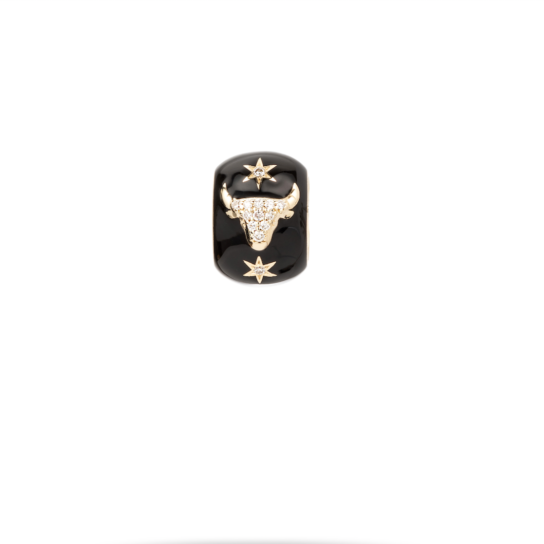 Zodiac Ceramic & Diamond Big Bead Charm
