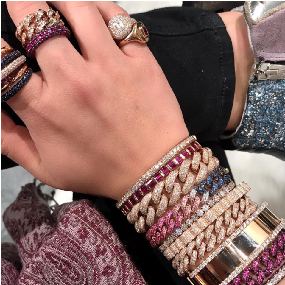 Gemstone Rainbow Essential Link Bracelet