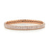 Double Row Pave Diamond Stretch Bangle
