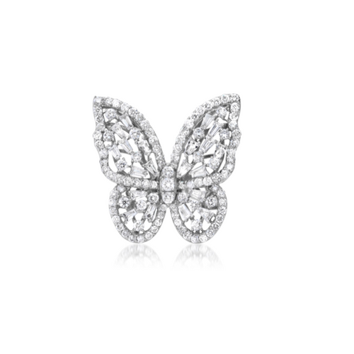 The Mariah Grand Diamond Butterfly Ring