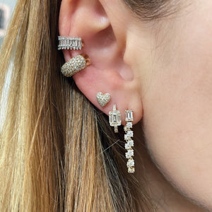 Wide Diamond Ear Cuff