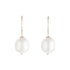ariel gordon baroque pearl swing hoops earrings