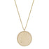 Imperial Disc Pendant Necklace