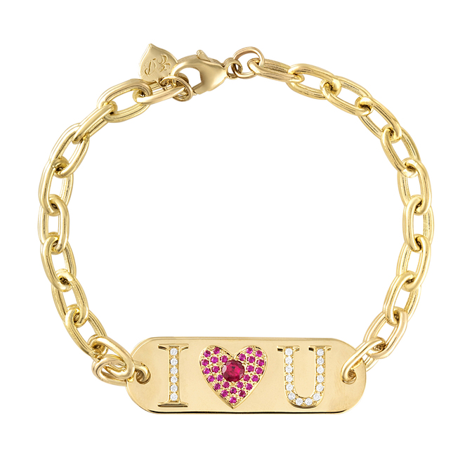 I Love You or Custom ID Bracelet