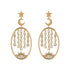 Diamond or Sapphire Galaxy Drop Earrings