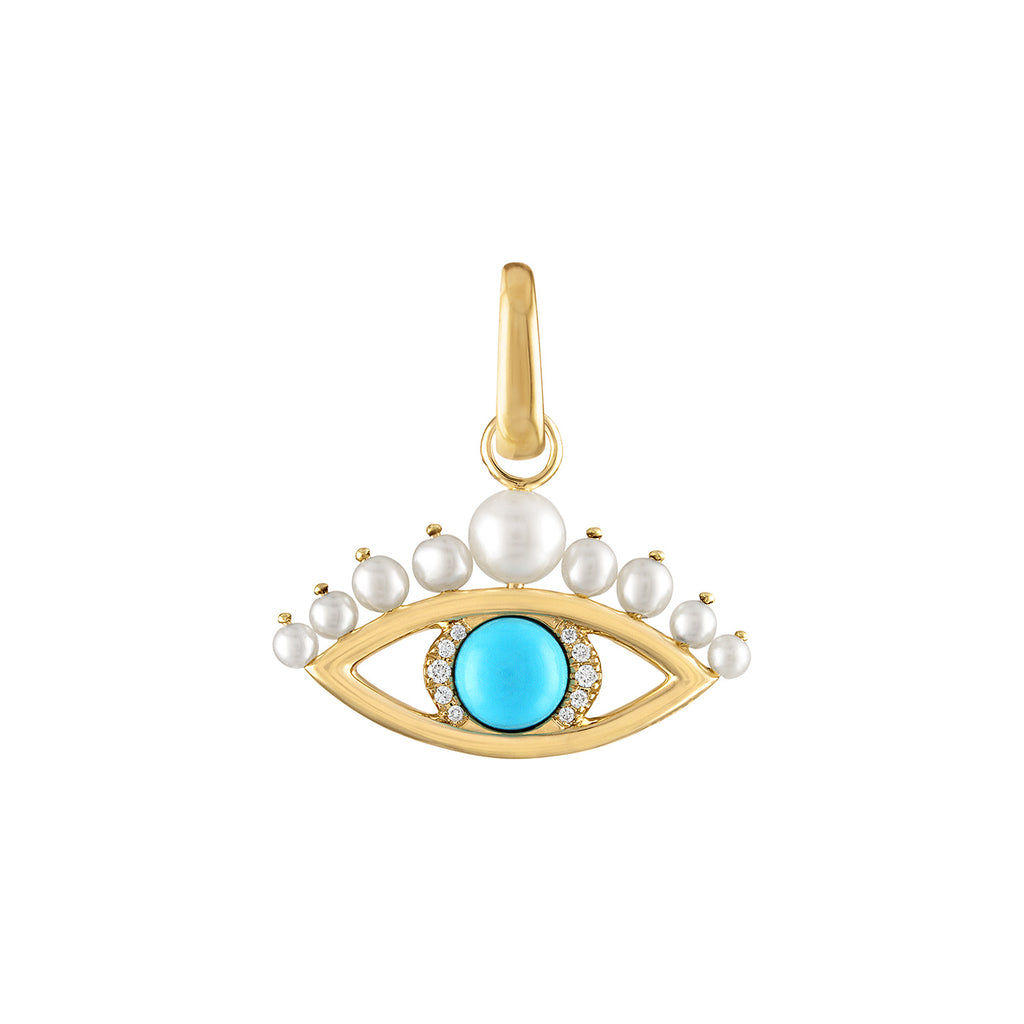 Protect Yourself Evil Eye Pendant