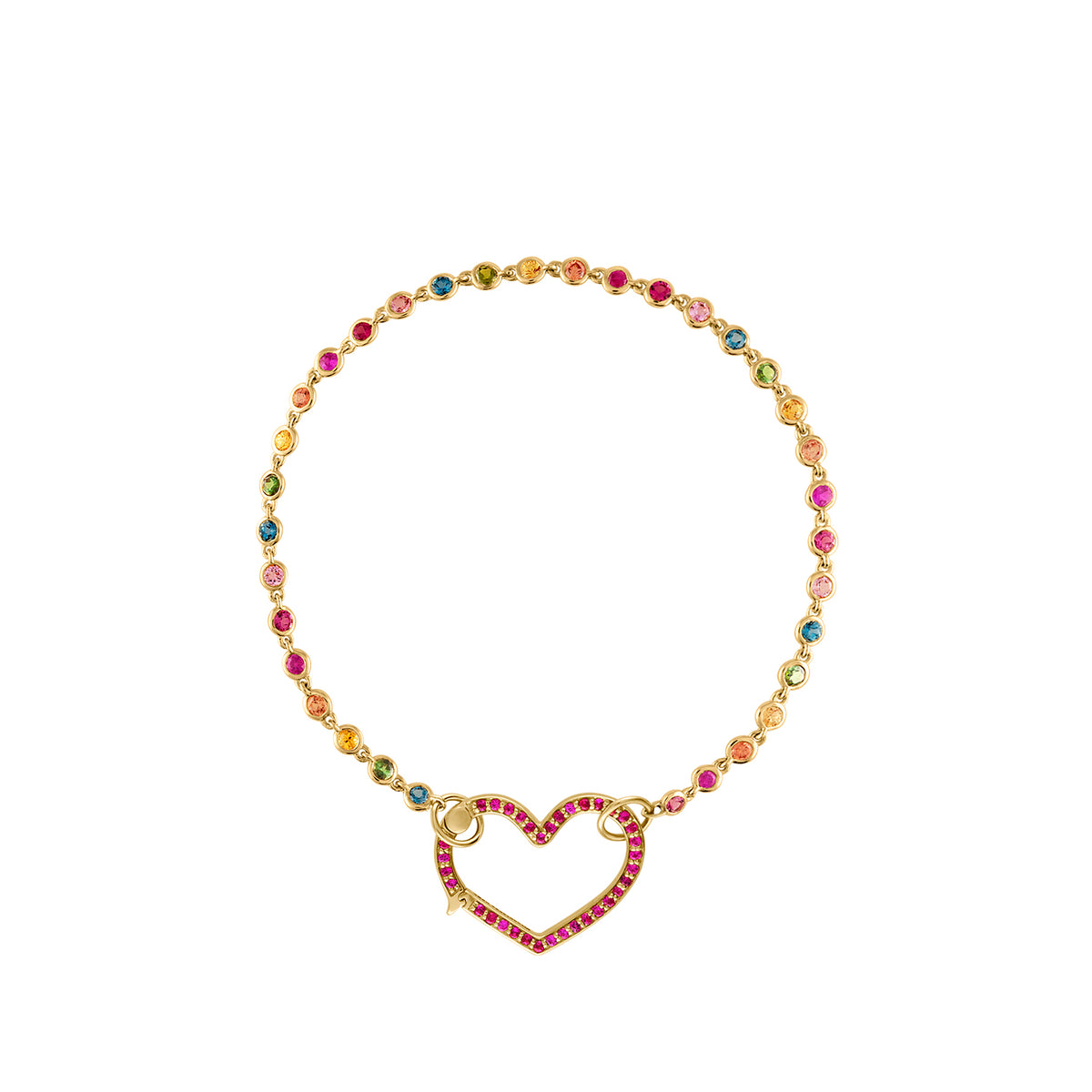 Diamond or Gemstone Closure Bracelet