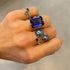 Round Black Pearl Ring