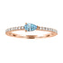 Layla Pear Stacking Ring