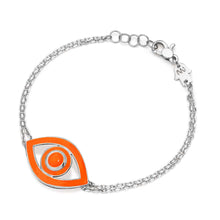 Enamel Evil Eye Bracelet