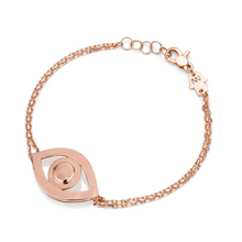 Enamel Evil Eye Bracelet