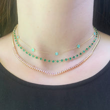 The Emerald Tennis Necklace