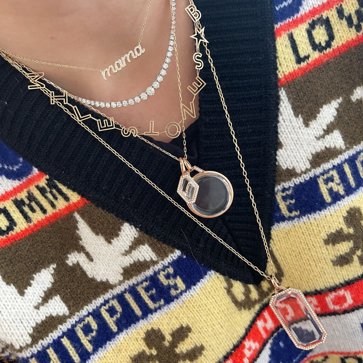 Personalized Chain Letter Necklace