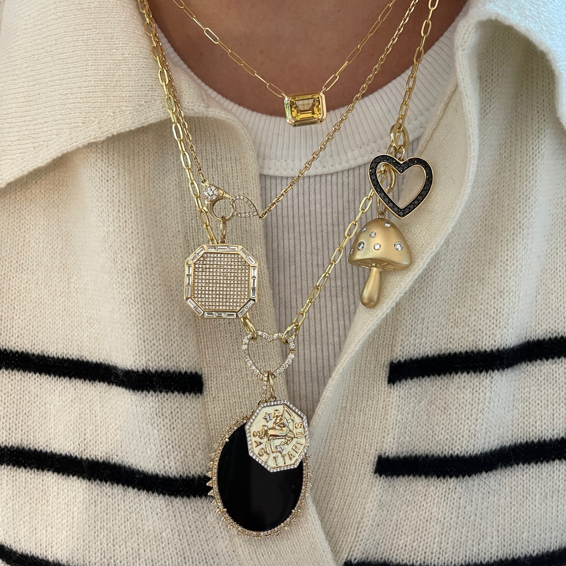 What's Your Sign Diamond Zodiac Charm