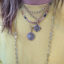 Single or Triple Strand Multi Color Semi Precious Beaded Necklace