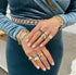 Box Set Pearl Stacking Ring