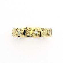 Personalized Radiant Thin Cigar Band Ring