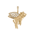 Believe in Love Pig Pendant Charm