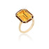 Melange Emerald Cut Statement Ring