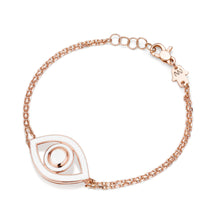 Enamel Evil Eye Bracelet